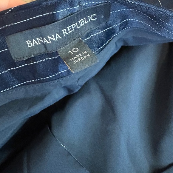 Banana Republic Navy Pinstripe Blazer - Picture 11 of 14